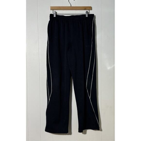 Champion Pants Drawstring Blue White Strips Athletic Mens Medium - Picture 1 of 6